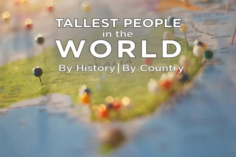 Top 50 Countries with the Tallest People in the World