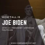 How Tall Is Joe Biden Joe Biden's Height