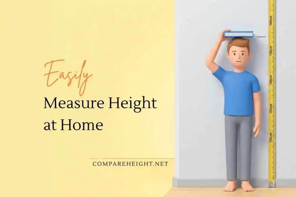How to accurately measure your height at home Correct method showing how to accurately measure your height at home